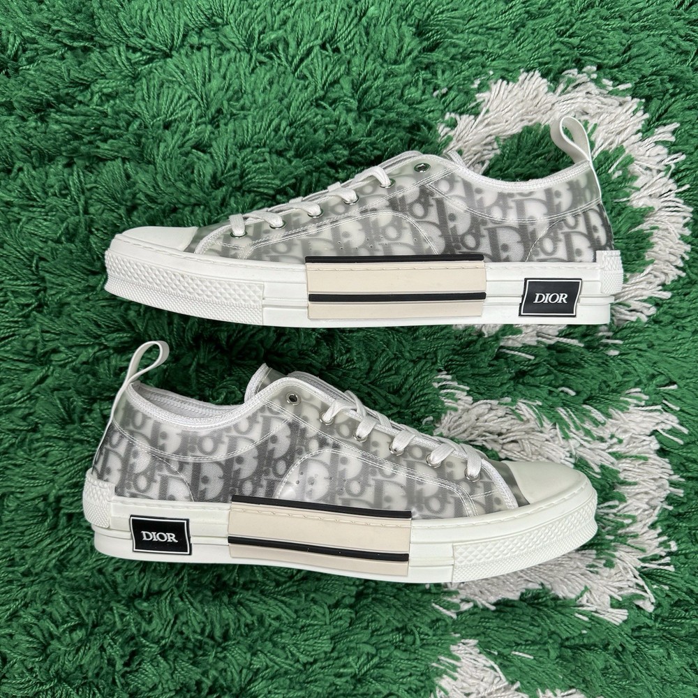 Size 13 Dior B23 Low Monogram Oblique Sneakers Brand New DS 46