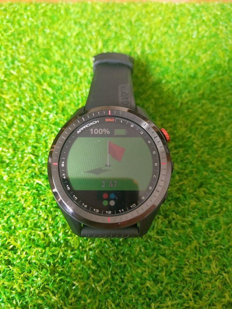 Garmin Approach S62 Premium Golf GPS Watch in Sleek Black