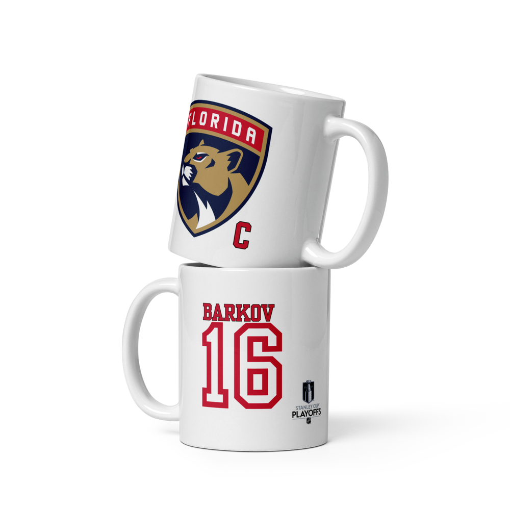 Florida Panthers 11 oz Stanley Cup Final Mug with Player Name