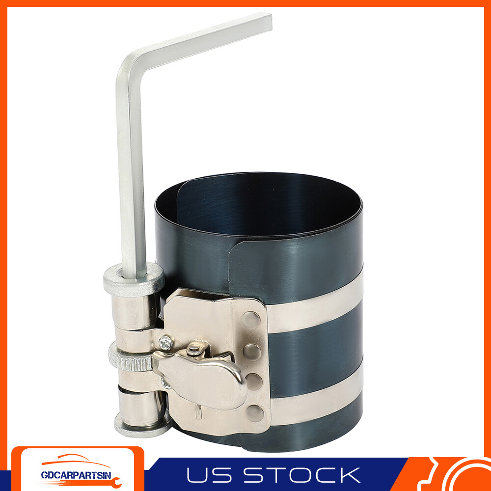 3 Inch Car Engine Piston Ring Compressor Tool with Safety Screw