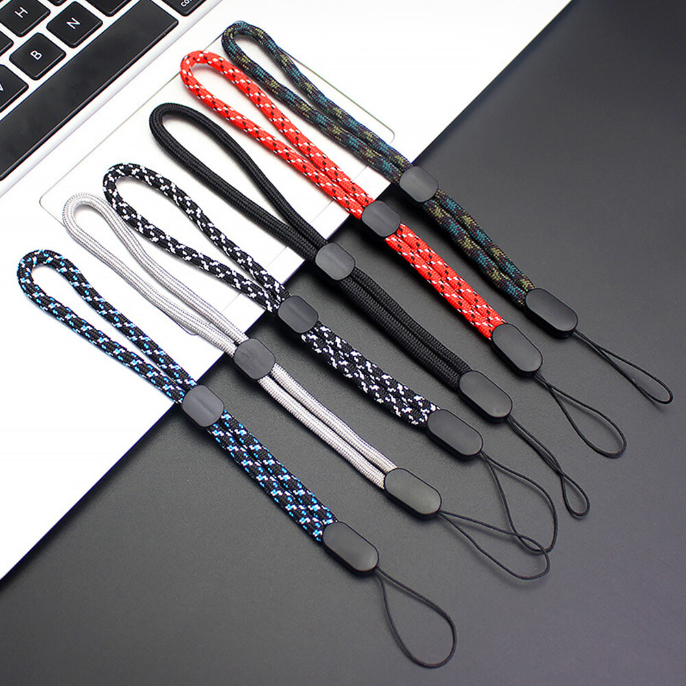 5pcs Adjustable Wrist Strap Hand Lanyard Phone Camera USB Flash Drives Keys Card