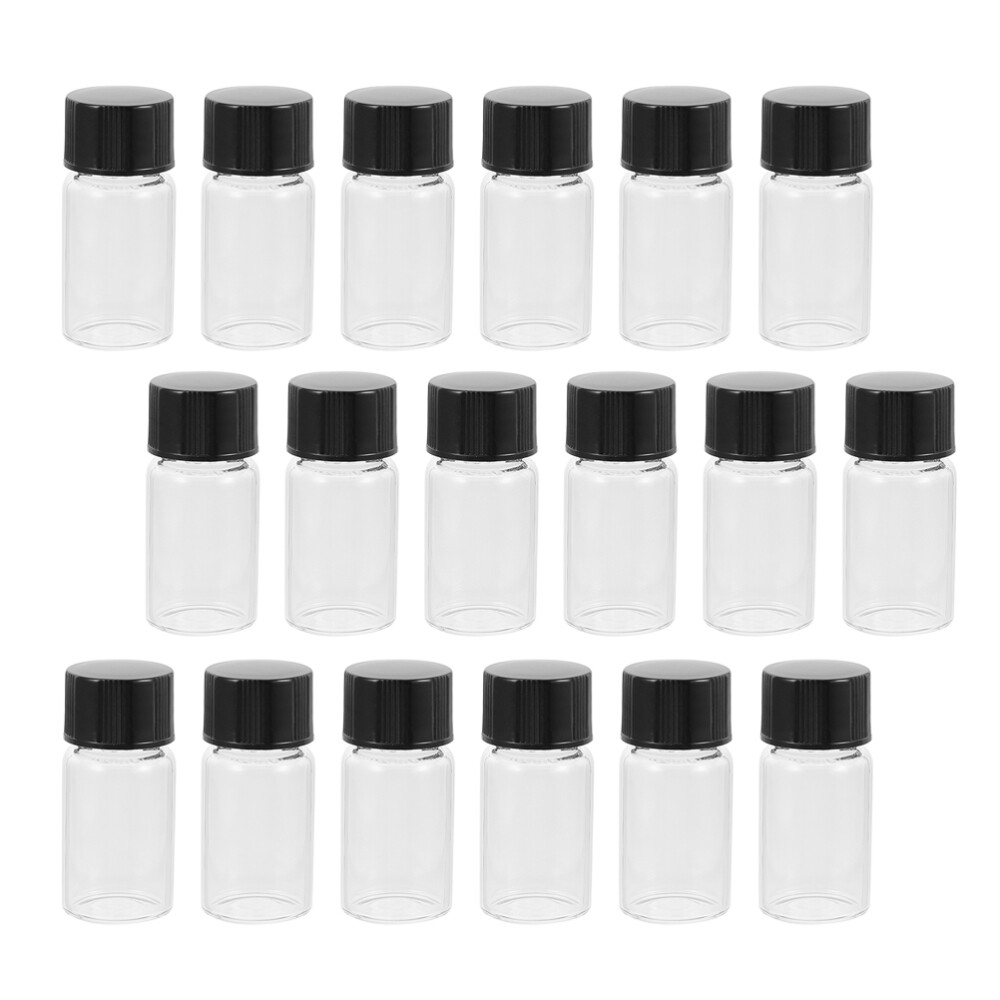 30pcs Essential Oil Vial Glass Dropper Vial Cosmetic Dropper Container Bottles
