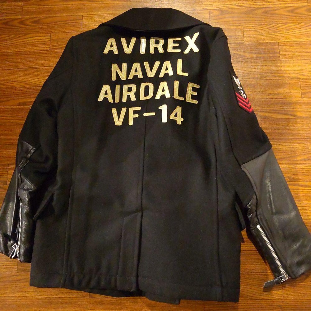 Avirex Pcoat Us Navy _#ar930