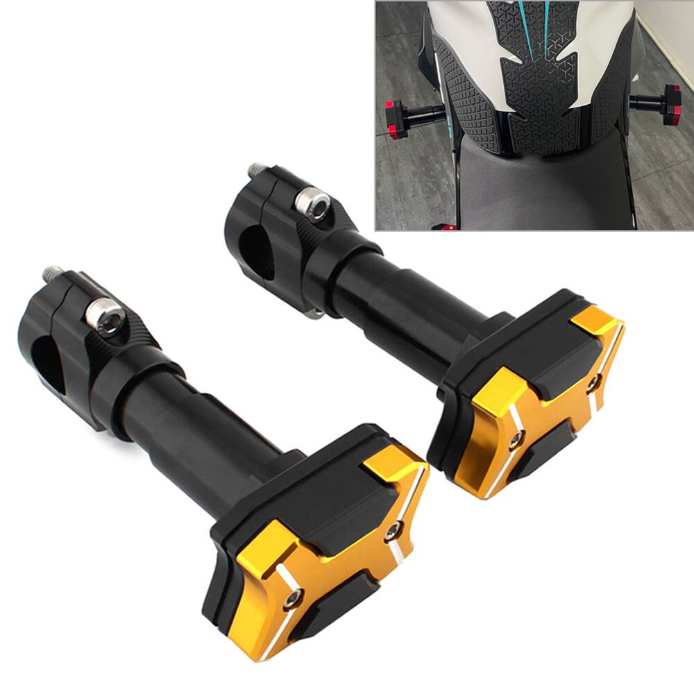 Motorcycle Modified Engine Guard Crash Bar Frame Protector 22-30mm Gold