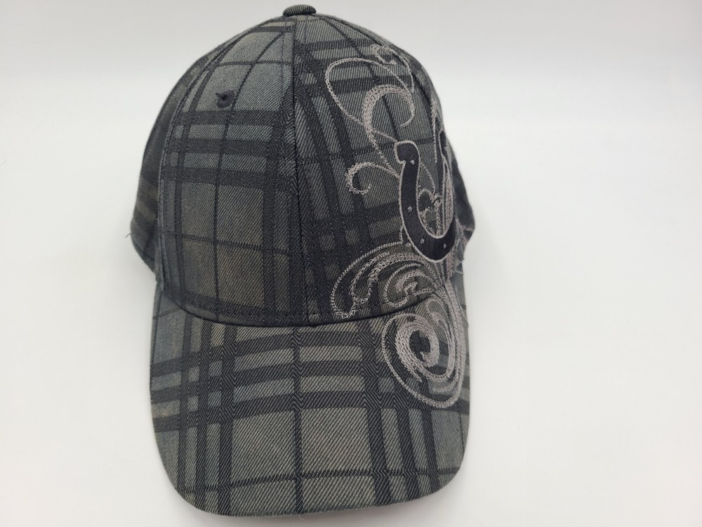 Indianapolis Colts Reebok Fitted S-M Hat Cap Men Women NFL Football Gray Black