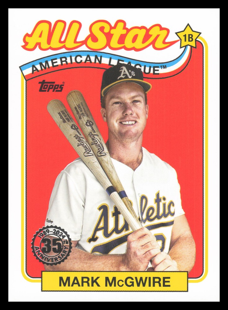 2024 Topps 89 All Star #89ASB37 Mark McGwire Baseball Card