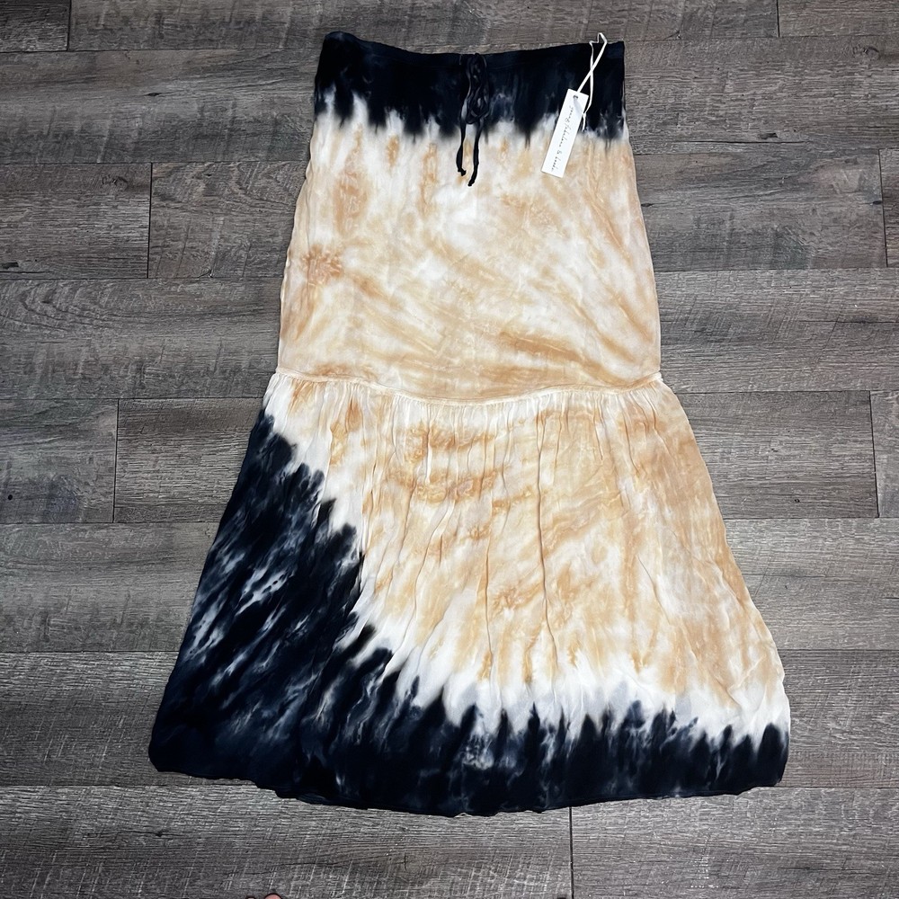 Young Fabulous & Broke Women's Tie Dye Maxi Skirt NEW Medium