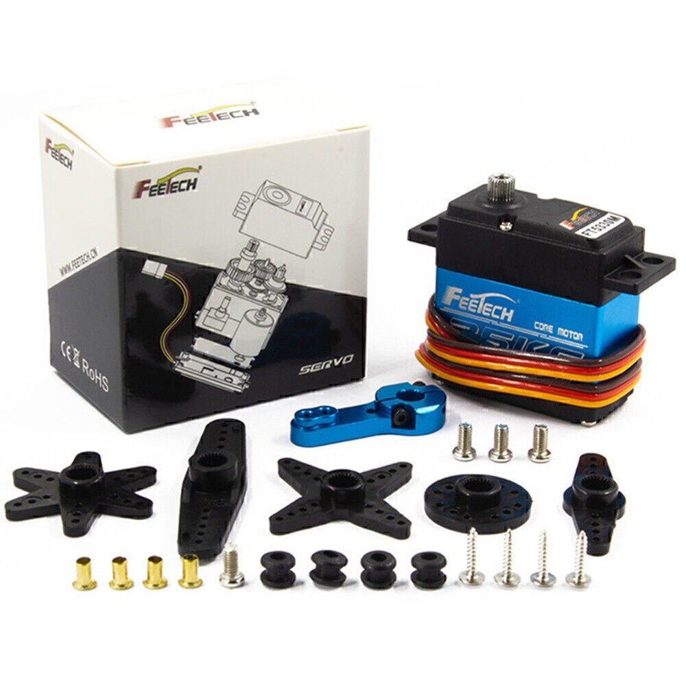 Waterproof 35kg Full Metal Gear Digital Servo HIGH TORQUE & SPEED RC Car Servo