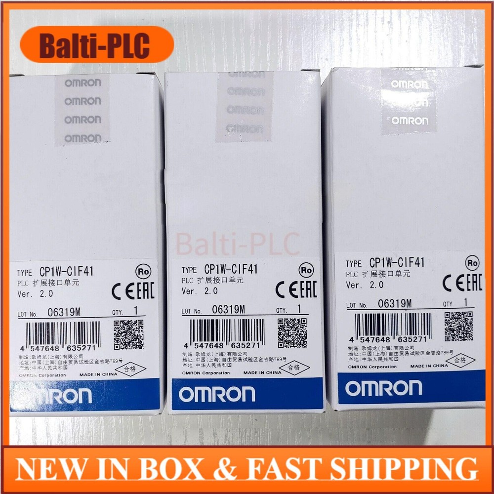 Omron CP1W-CIF41 PLC Module New One Free Shipping CP1WCIF41