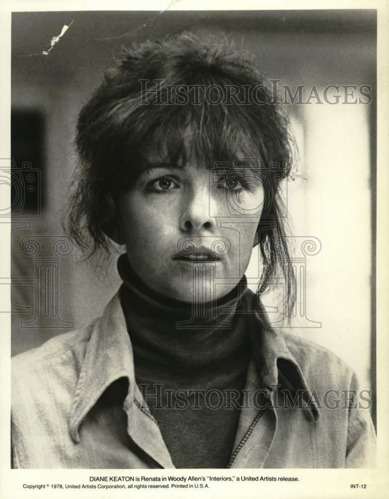 1978 Press Photo Actress Diane Keaton stars as Renata in 