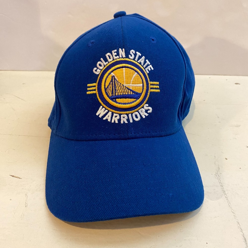 Adidas Golden State Warriors NBA Hat Cap Embroidery Logo Royal Blue L / XL NEW