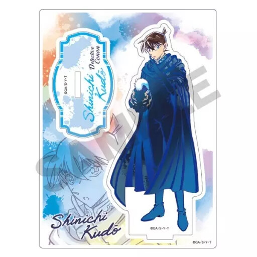 Acrylic Stand Panel Shinichi Kudo Watercolor Detective Conan