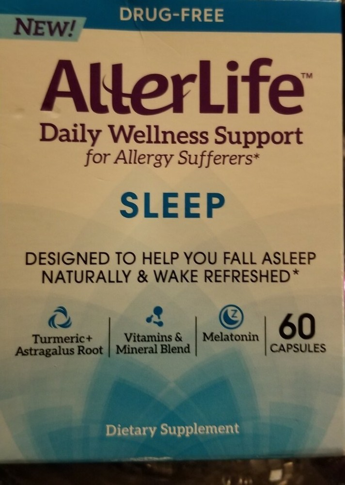 AllerLife Sleep Daily Wellness Support For Allergy Sufferers 60 Ct/Box