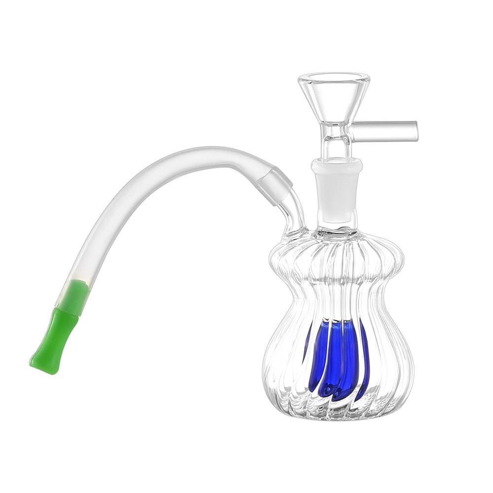 Mini Glass Water Pipe Hookah with 10mm Bowl USA Made