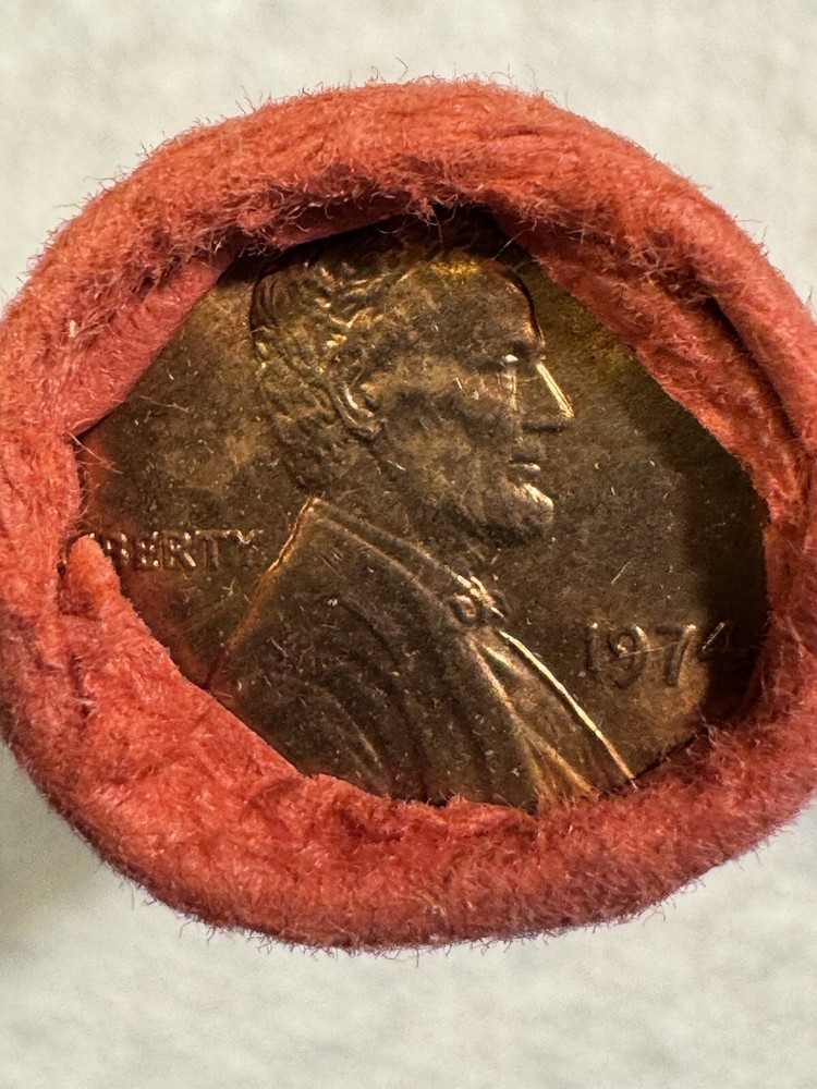 1974 BU Lincoln Cent Roll Original Bank Wrapped Uncirculated