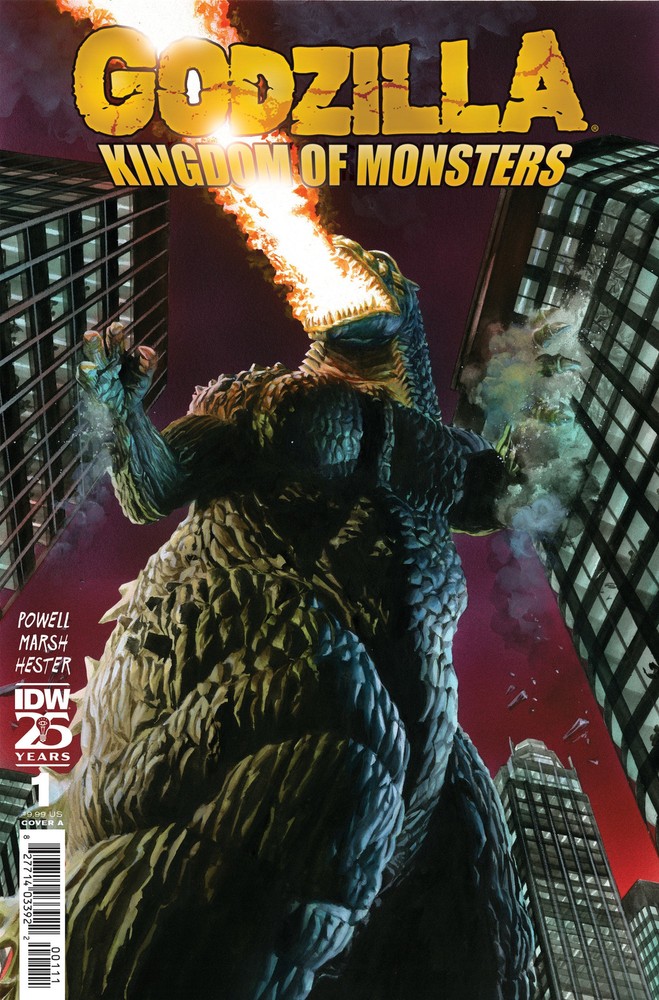 Godzilla 70th Anniversary Foil Classics #1 Cover A Ross Limited Edition Collectible