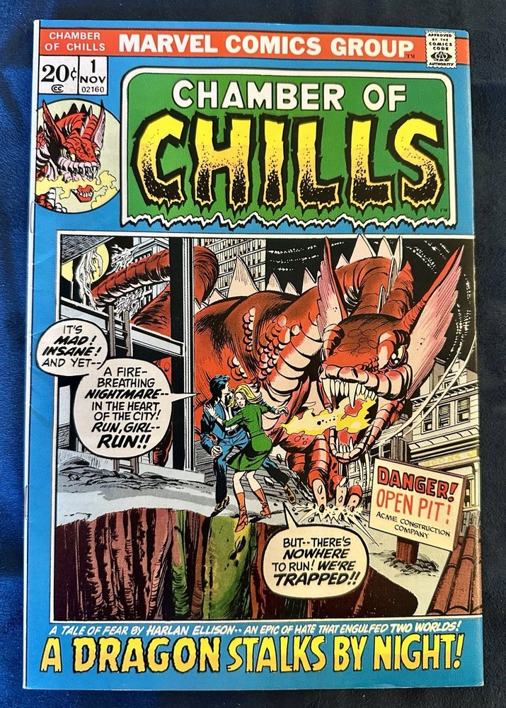 Chamber Of Chills #1 (Marvel, 1972) Bronze-Age Horror • 8.5/9.0 🔥