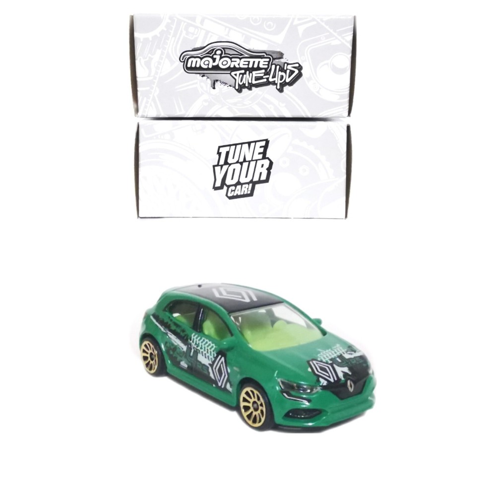 RENAULT MEGANE RS GREEN RALLY CROSS MAJORETTE 1/64 TUNE UPS SERIES 3 CAR