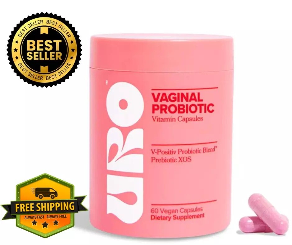 O Positiv URO pH Balance Vaginal Probiotics - 60 Capsules - Free Shipping