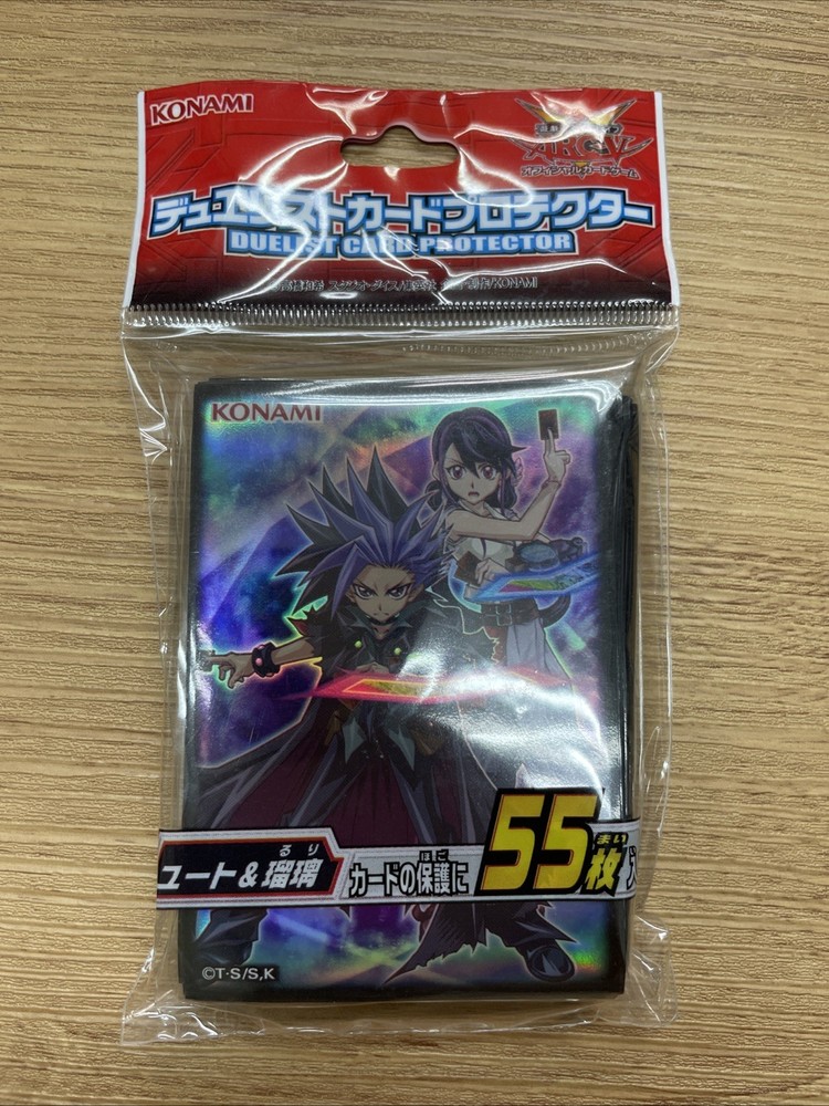 Yu-Gi-Oh Yuto & Ruri Sleeves Japan Exclusive Anime Collectible