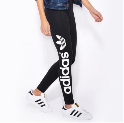 Adidas Womens Linear Leggings Side Logo Black Size 10 12 14 16   AJ8081
