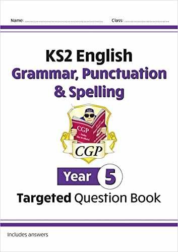KS2 English Targeted Question Book: - Paperback, by CGP Books - Very Good