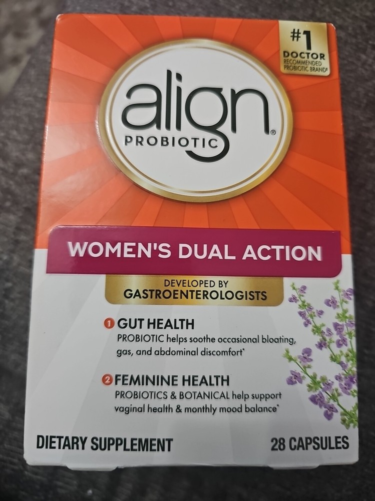 Align Probiotic Women's Dual Action Dietary Supplement (28 Capsules)  Exp:6/25