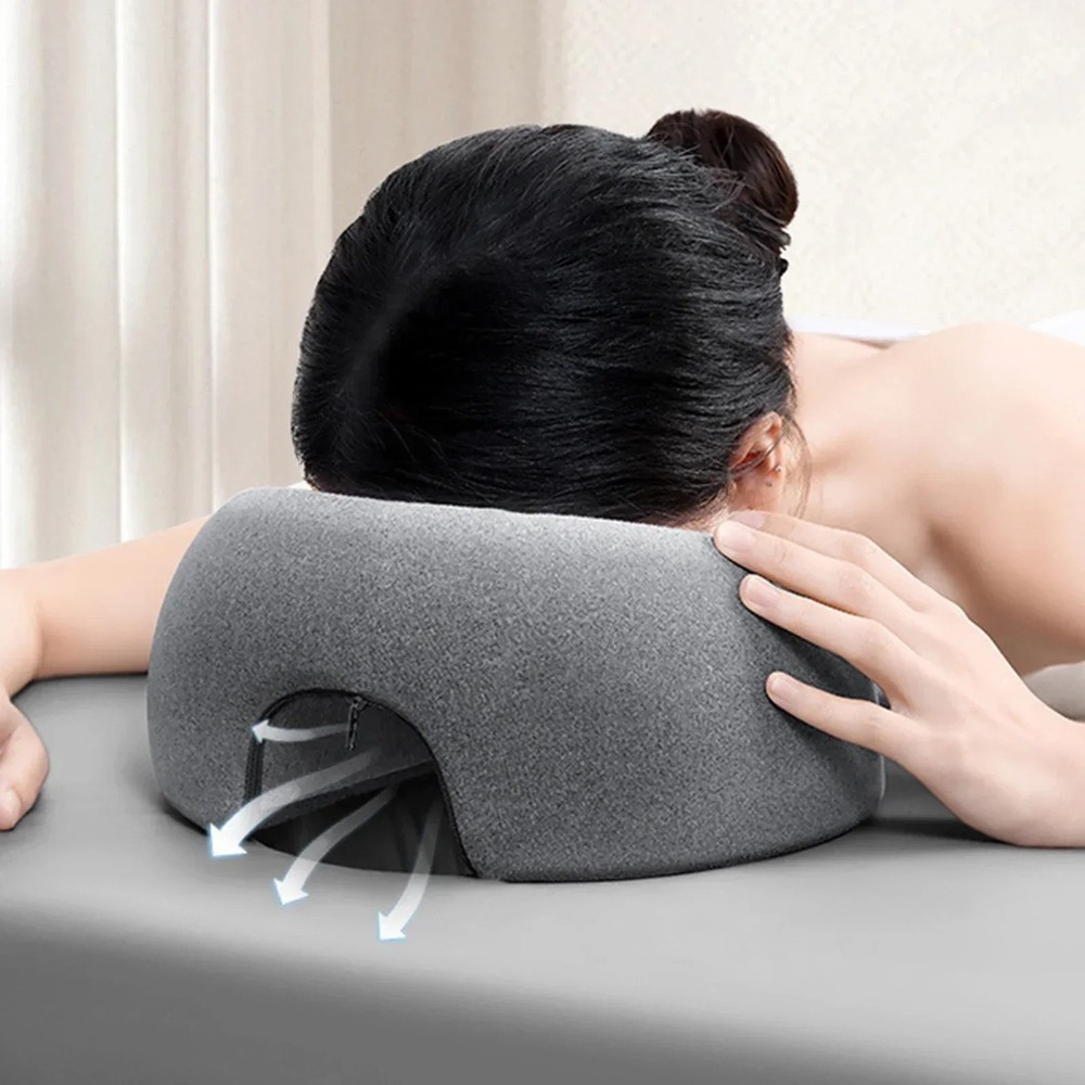 Face Down Pillow Desk Nap Pillow Prone Resting Comfort Memory Foam Ergonomics.
