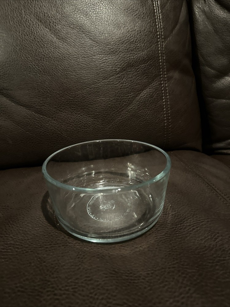 Anchor Hocking 1 Quart Clear Glass Serving Bowl Microwave Safe 4 Cup Prep Dish  