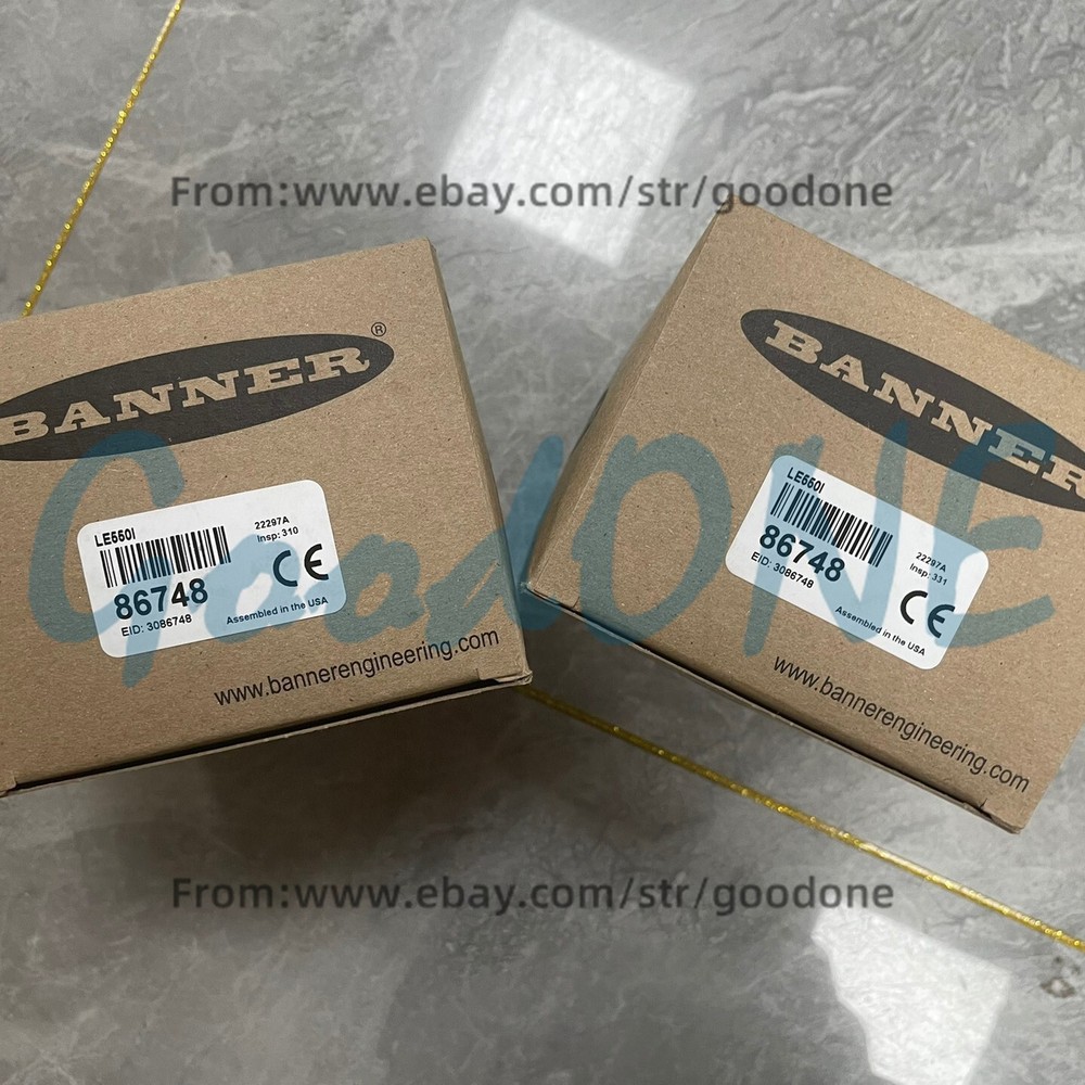 1PC NEW BANNER LE550I Laser Distance Sensor LE550I#YC