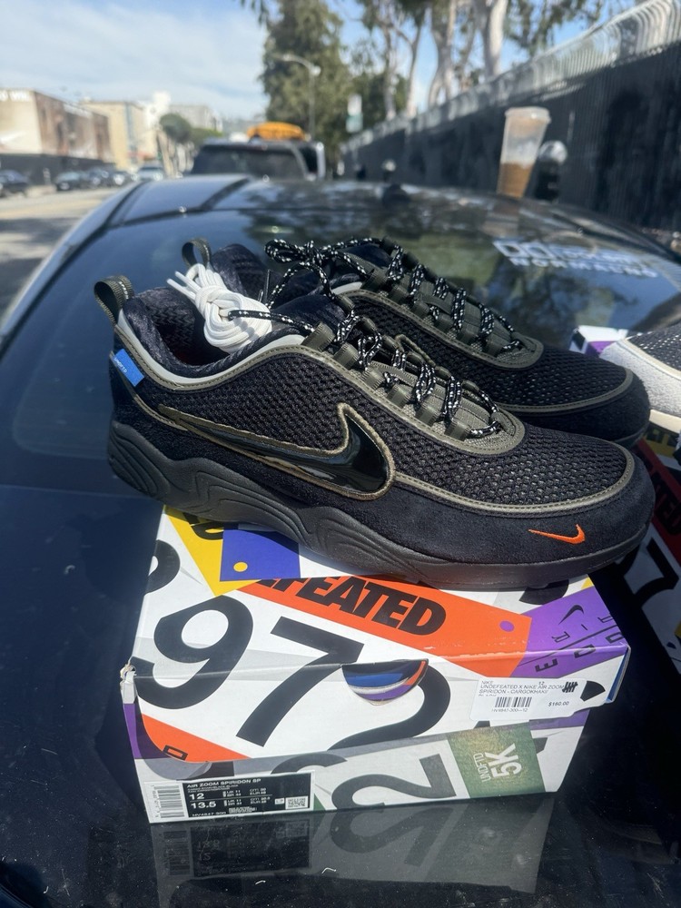 SIZE 12 Nike Air Zoom Spiridon Undefeated Cargo Khaki