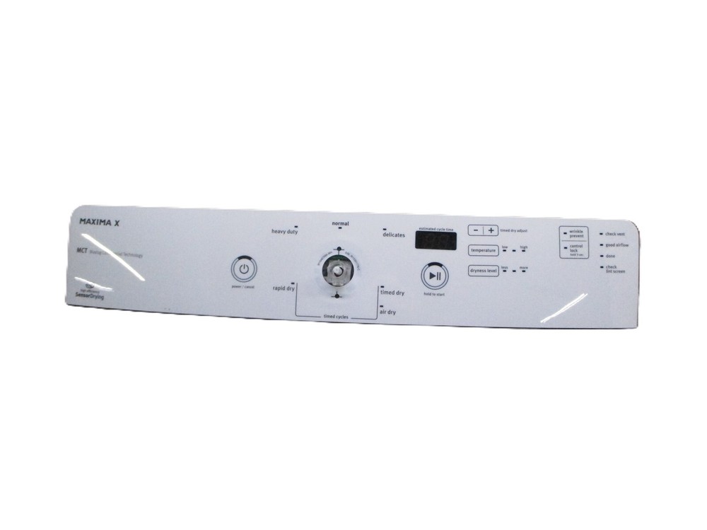 WHIRLPOOL DRYER CONTROL PANEL PART # W10491032
