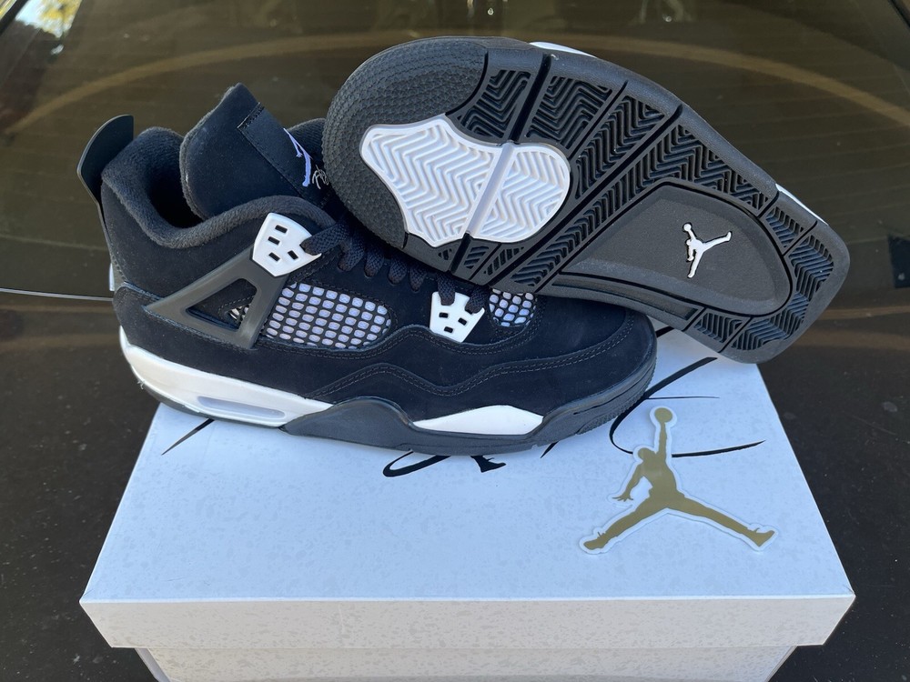 Air Jordan 4 Retro (GS) White Thunder Size 7Y