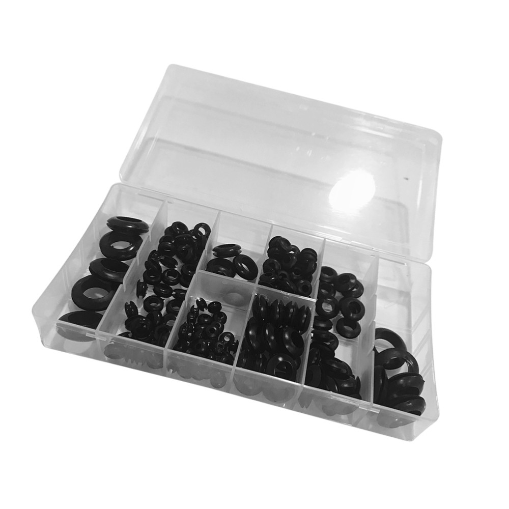 180-Piece Car AC Compressor Gasket Seal Kit with Rubber Seals