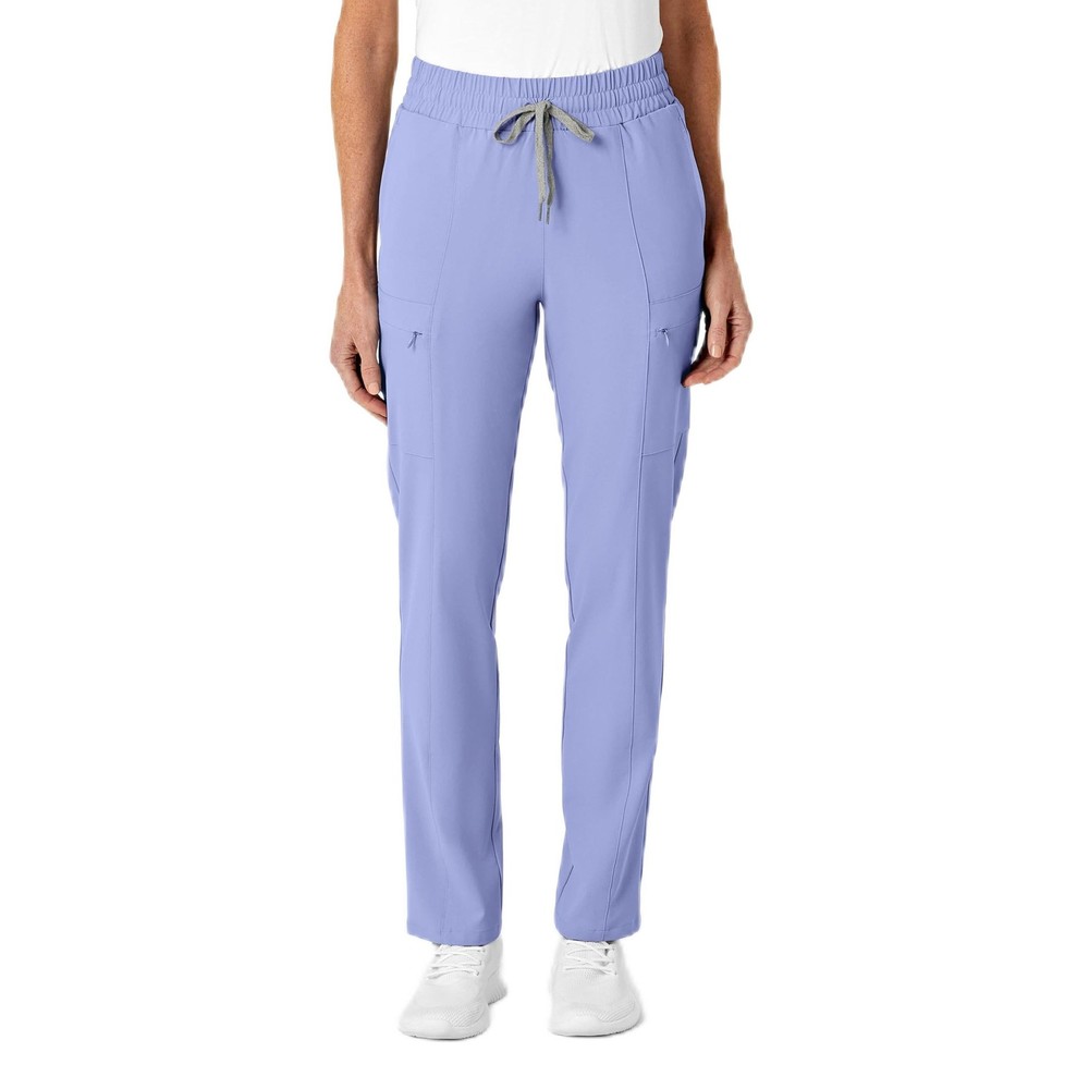 Wink Scrubs for Women, Renew, High-Waist Slim-Leg Pants with Drawstring and 5...