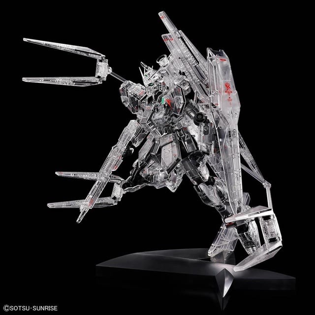 Bandai MG 1/100 RX-93 ν Gundam Ver.Ka Mechanical Clear Limited Edition Model Kit