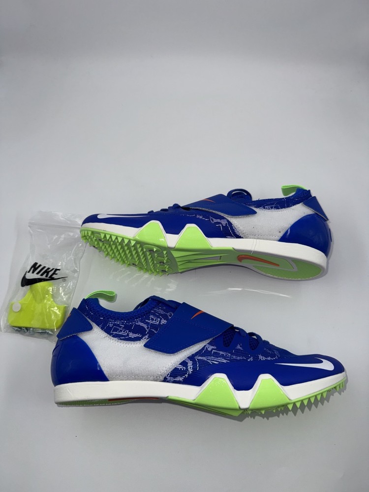 Nike Zoom Pole Vault Elite Track Spikes Racer Blue AA1204-400 Men's Pick Size