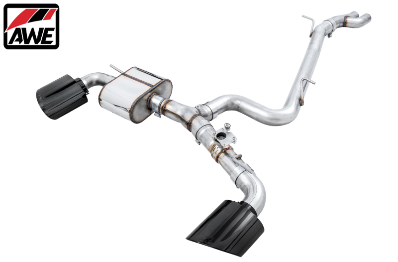 AWE SwitchPath Cat-Back Exhaust w/ Black Tips For 2018-2022 Audi TT RS Quattro