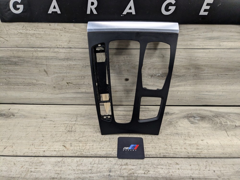 14-18 OEM BMW F15 F16 X5 X6 F85 Center Console Shifter Bezel Trim Cover Panel
