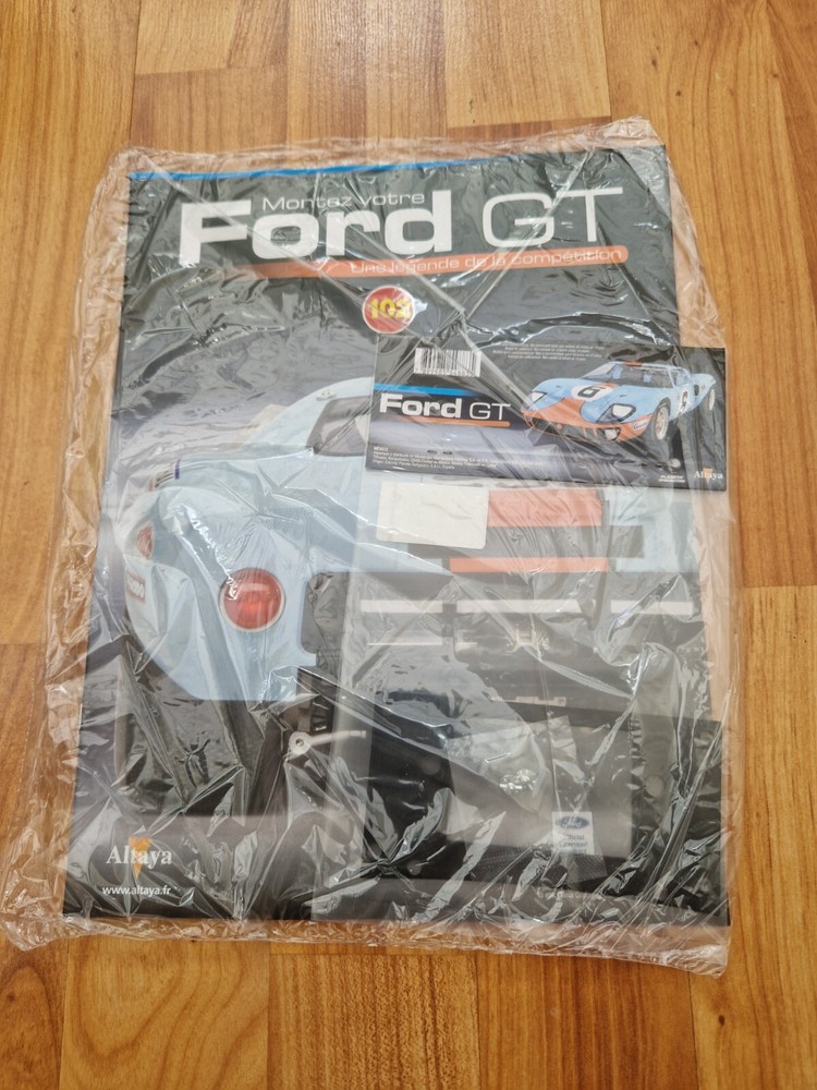 1/8 SCALE DEAGOSTINI BUILD YOUR OWN THE FORD GT40 CAR ISSUE PART 102