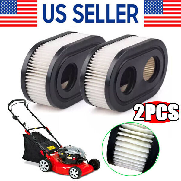 2PCS Briggs & Stratton 798452 593260 5432K Lawn Mower Air Filter Kits