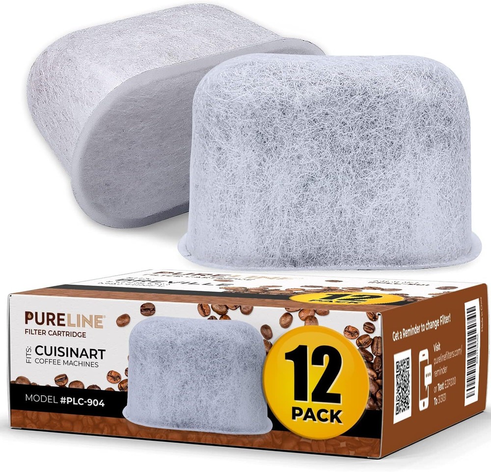 Cuisinart Coffee Maker Charcoal Water Filter Replacement 12-Pack