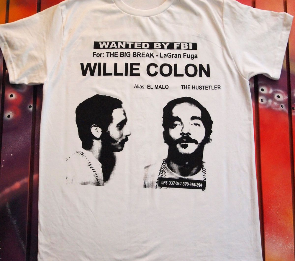 Vintage Willie Colón T-shirt Classic unisex Full Size MA043