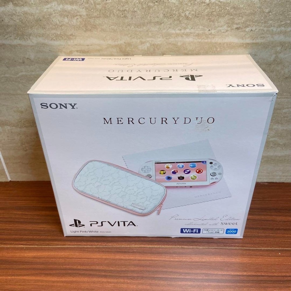 Sony PlayStation PCH-2000 ZA19 Vita PCH-2000 Series Handheld Console - White/Light Pink
