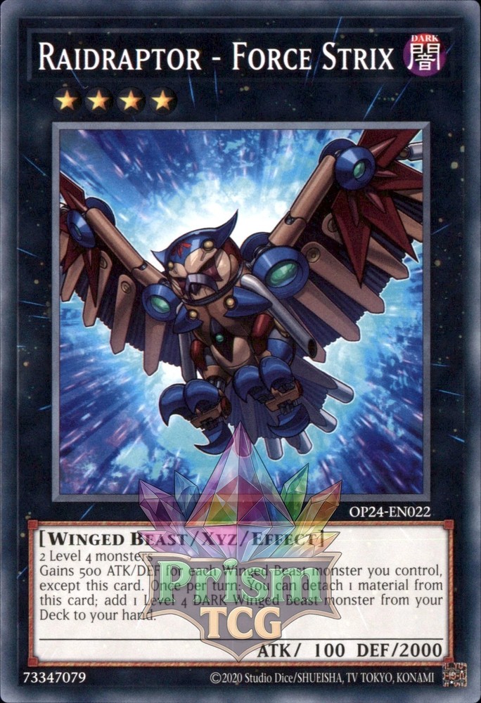 Raidraptor - Force Strix OP24-EN022 Yugioh