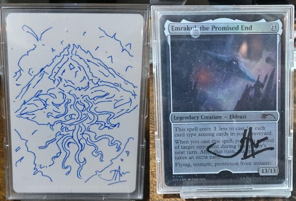 MTG Artist Proof Emrakul, the Promised End SLD Foil John Avon Secret Lair JPN