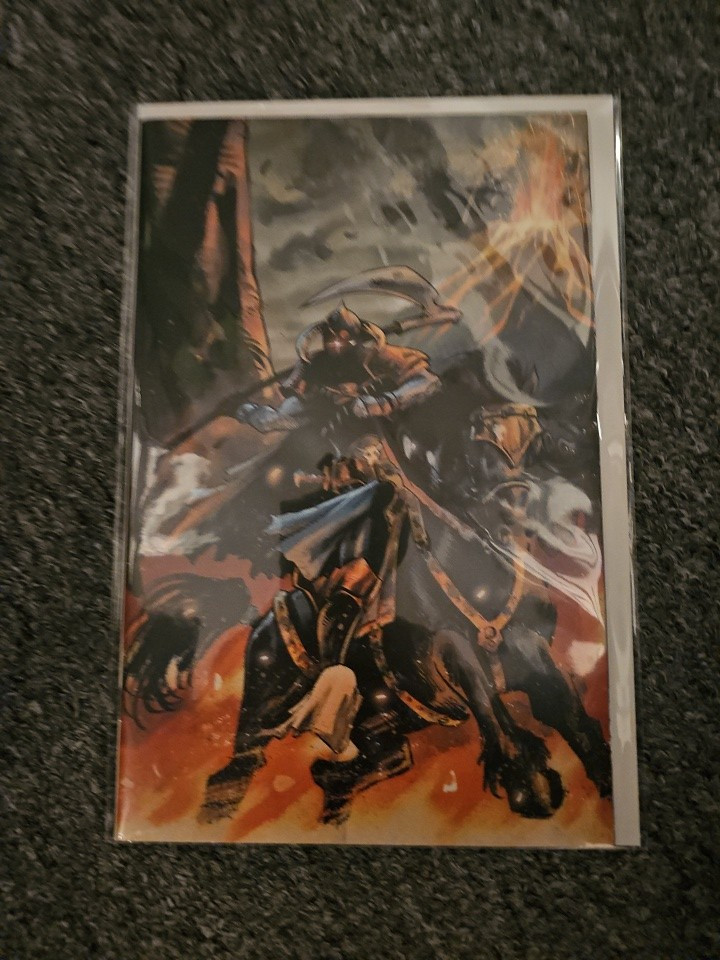 Death Dealer Frank Frazetta 2nd Series #10E VF/NM Opus 1:20 Variant NM