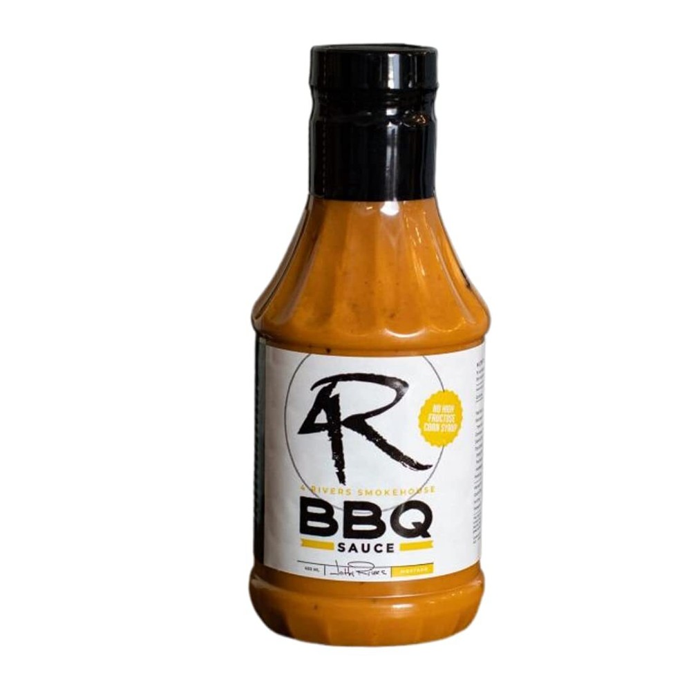 Carolina-Style Mustard BBQ Sauce by 4 Rivers Smokehouse – Tangy & Bold Flavor