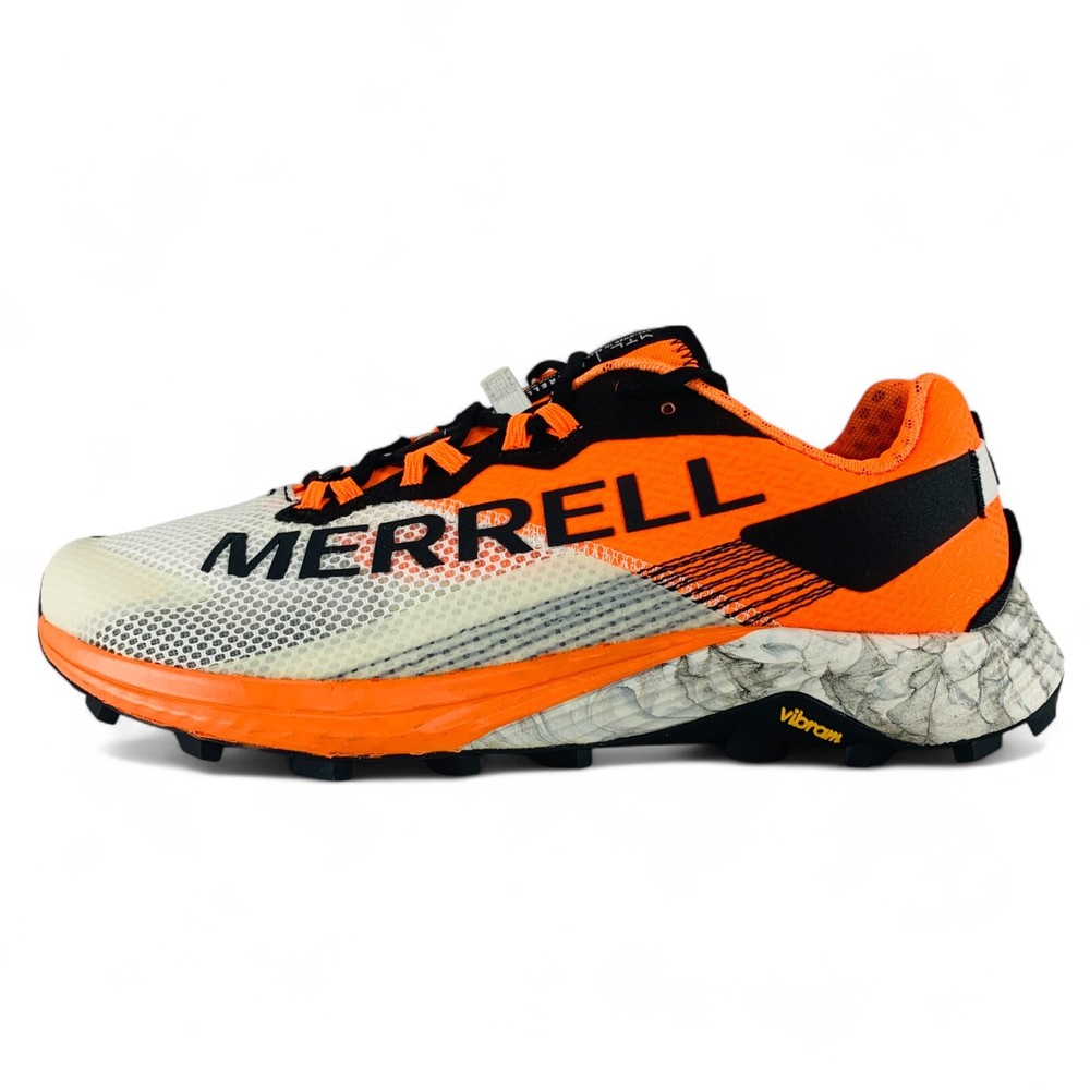 Merrell MTL Long Sky 2 White Orange Mens Trail Running Hiking Shoes J067567