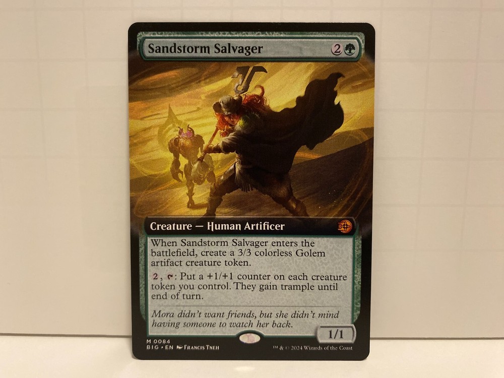 x1 NM Sandstorm Salvager Extended! Outlaws of Thunder Junction MTG
